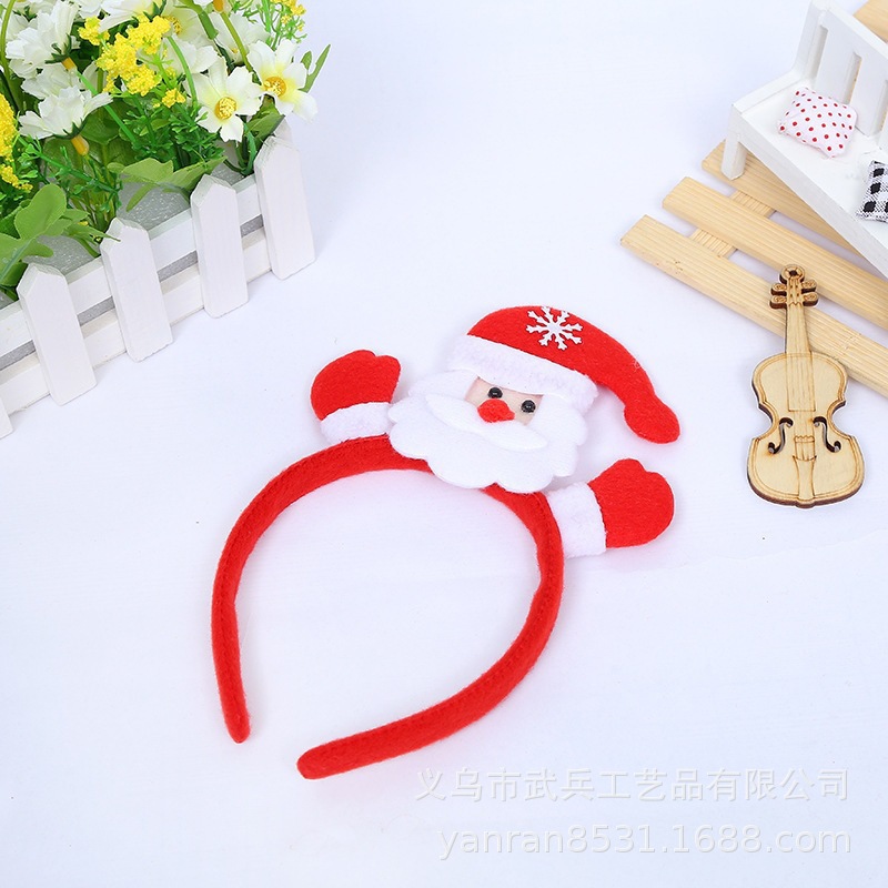 Reindeer Antlers Headband - LED-Leuchtendes Rentier-Elch-Geweih-Stirnband, Weihnachtsmann, Weihnachtsfeier, Cosplay, Kindergeschenk,