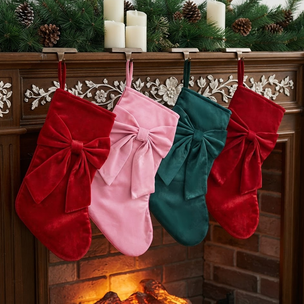 1 Stück Weihnachtsstrümpfe, Ge – Christmas Stocking Hanging Bewertung und Preis