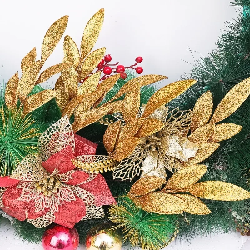 10 Stück Glitzernde Künstliche – Christmas Wreath Fake Bewertung und Preis