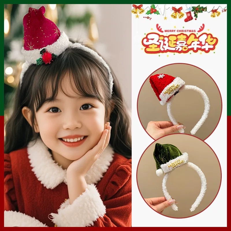 Weihnachts-Stirnband Plüsch-We – Santa Hat Plush Bewertung und Preis