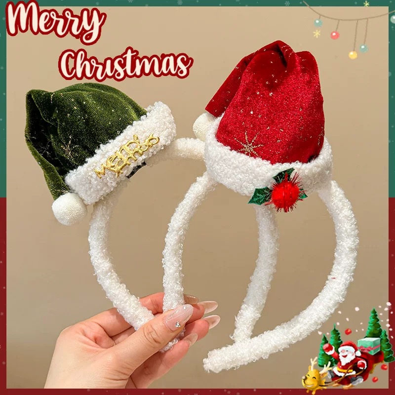Weihnachts-Stirnband Plüsch-We – Santa Hat Plush Bewertung und Preis