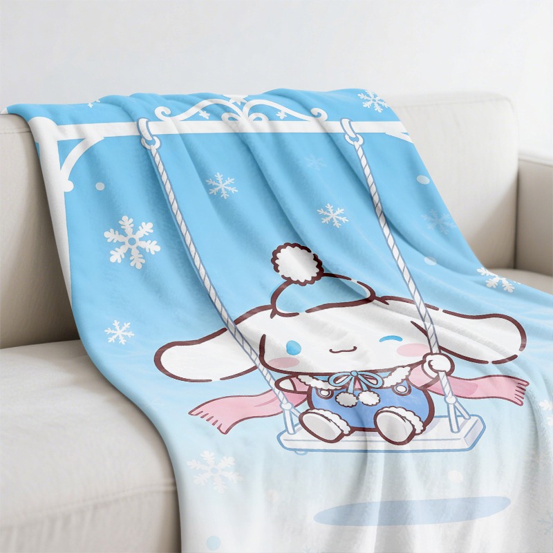 Sanrio Decke Cinnamoroll Winte – Christmas Throw Blanket Bewertung und Preis