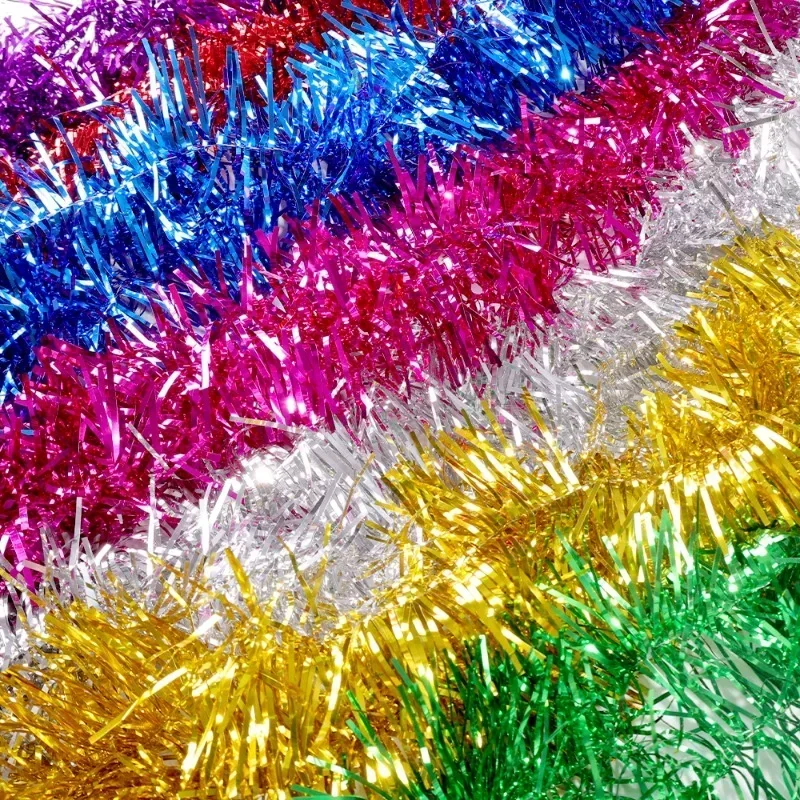 1,5/30M Bunte Weihnachtsband-G – Tinsel Garland Decoration Bewertung und Preis