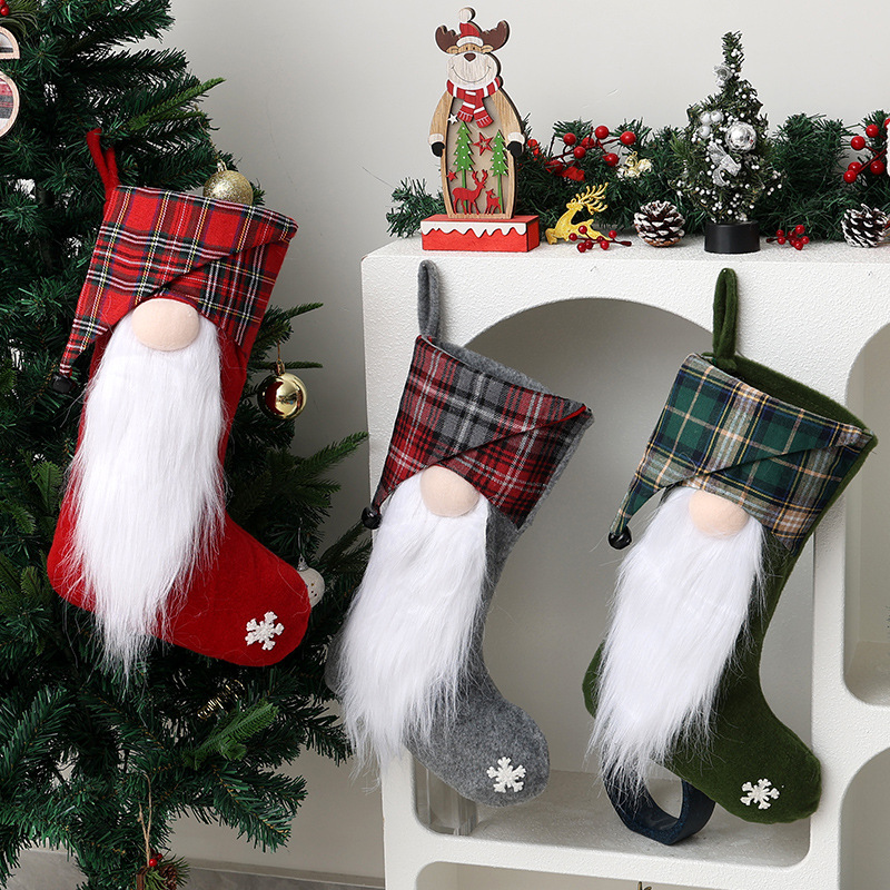 1-4 Stück Weihnachts-Geschenkt – Christmas Stocking Hanging Bewertung und Preis